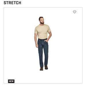 Bulwark FR Jeans MEN'S STRAIGHT FIT JEAN WITH STRETCH